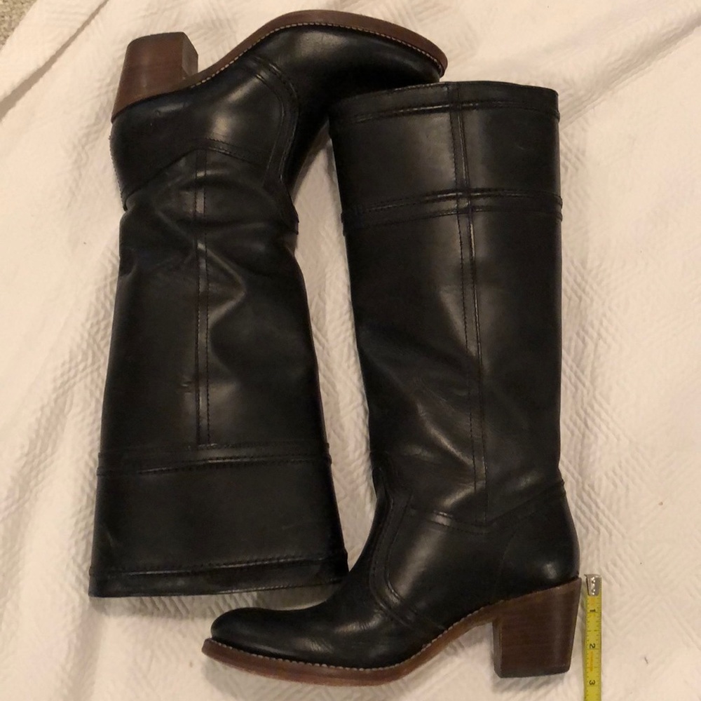 Frye Jane black boots